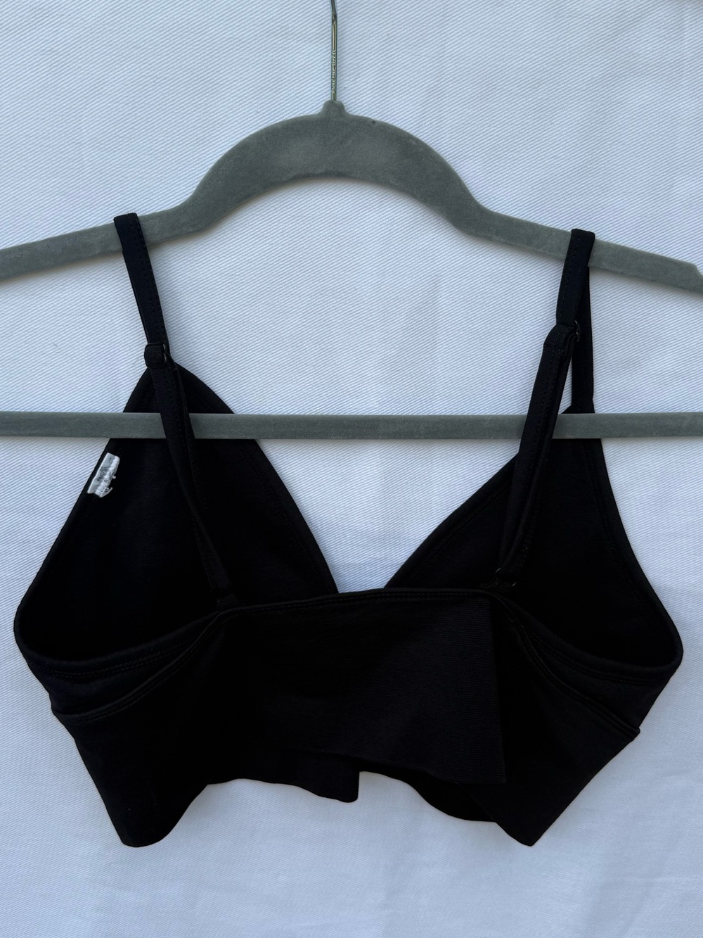 Black Bralette Tank Top - Picture 2 of 2